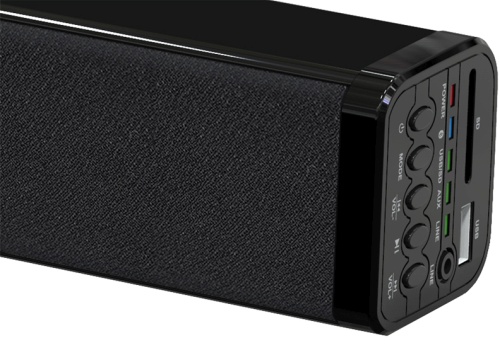 Boční zobrazení tlačítek ovládání TESLA PrimeSound HQ‒880