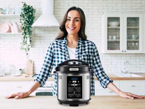 TESLA EliteCook K80 Deluxe na lince se spokojeným uživatelem