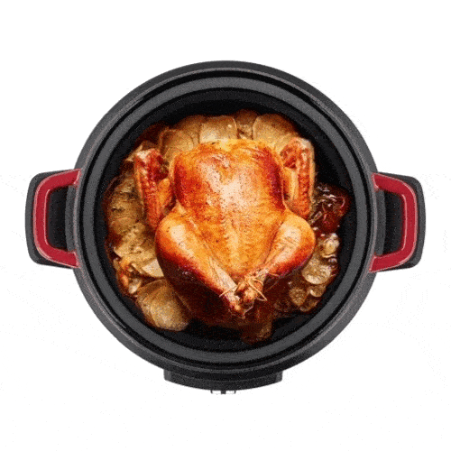 Vyobrazení hotových jídel v TESLA MultiCook MC600 Pro