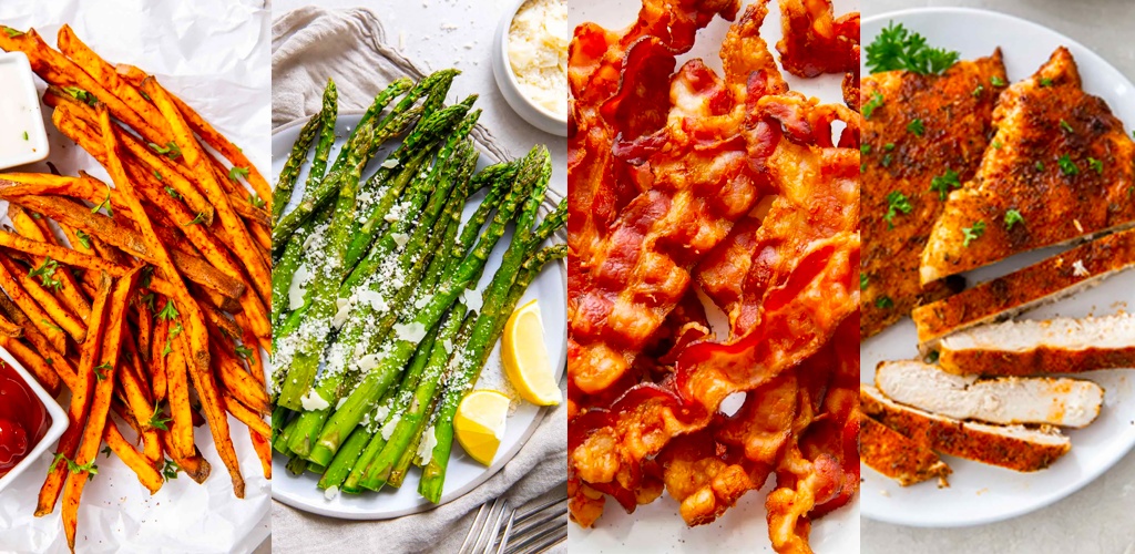 Pokrmy z horkovzdušné fritézy