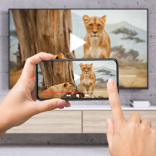 Bezdrátové sdílení obsahu z mobilu či tabletu na TESLA MediaBox XA400 Android TV