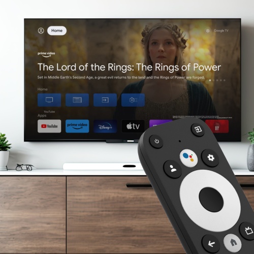 Dálkové ovládání TESLA MediaBox XG500 před zapnutou TV