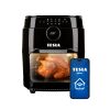 TESLA AirCook & Grill QG800 WiFi - multifunkční digitální horkovzdušná fritéza
