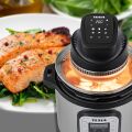 TESLA AirCook Q10 - multifunkční poklice pro horkovzdušný ohřev, rozbaleno