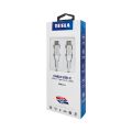 TESLA CABLE USB‒C - 100W kabel, E‒Mark 3.2 Gen2, délka 1M