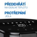 TESLA AirCook Q40 - multifunkční digitální horkovzdušná fritéza (černá barva)