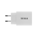 TESLA Power Charger T100 - rychlonabíječka 20 W PD 3.0/PPS (bílá barva)