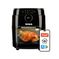 TESLA AirCook & Grill QG800 WiFi - horkovzdušná fritéza s grilem, poškozený obal