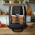 TESLA AirCook & Grill QG800 WiFi - horkovzdušná fritéza s grilem, poškozený obal