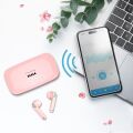 TESLA Sound EB20 - bezdrátová Bluetooth sluchátka (Blossom Pink), zánovní