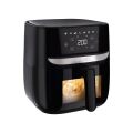 TESLA AirCook Q55 XL Pro - multifunkční digitální horkovzdušná fritéza (černá barva)