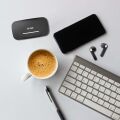 TESLA Sound EB20 - bezdrátová Bluetooth sluchátka (Black Raven), zánovní