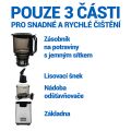 TESLA SlowJuicer SJ770 XXL Deluxe - nízkootáčkový šnekový odšťavňovač, zánovní