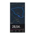 TESLA Ring G55 - chytrý prsten (velikost 7 - černý), rozbaleno