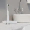 TESLA Toothbrush TS400 Brush Heads White - 4x náhradní hlavice pro sonický zubní kartáček
