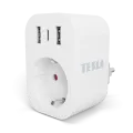 TESLA Smart Plug SP300 3 USB - chytrá zásuvka s USB porty, poškozený obal