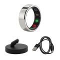 TESLA Ring G55 - chytrý prsten (velikost 11 - stříbrný), zánovní