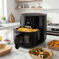 TESLA AirCook Q45 Pro - multifunkční digitální horkovzdušná fritéza, s kosmetickou vadou