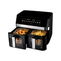 TESLA AirCook DualZone Q787 XXL Deluxe - multifunkční duální digitální horkovzdušná fritéza 2v1