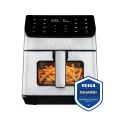 TESLA AirCook DualHeat QD65 XXL - multifunkční duální digitální horkovzdušná fritéza