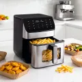 TESLA AirCook DualHeat QD65 XXL - multifunkční duální digitální horkovzdušná fritéza