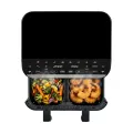 TESLA AirCook DualHeat QD464 XXL - multifunkční duální digitální horkovzdušná fritéza, s kosmetickou vadou