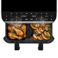 TESLA AirCook DualHeat QD464 XXL - multifunkční duální digitální horkovzdušná fritéza, s kosmetickou vadou