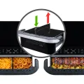 TESLA AirCook DualHeat QD575 XXL - multifunkční duální digitální horkovzdušná fritéza, zánovní