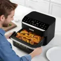 TESLA AirCook DualHeat QD575 XXL - multifunkční duální digitální horkovzdušná fritéza, zánovní