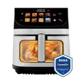 TESLA AirCook DualHeat QD73 XXL - multifunkční digitální horkovzdušná fritéza, s kosmetickou vadou