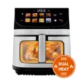TESLA AirCook DualHeat QD73 XXL - multifunkční digitální horkovzdušná fritéza, s kosmetickou vadou