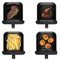 TESLA AirCook DualZone Q670 XXL - multifunkční duální digitální horkovzdušná fritéza, s kosmetickou vadou