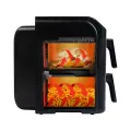 TESLA AirCook DualZone Q670 XXL - multifunkční duální digitální horkovzdušná fritéza, s kosmetickou vadou
