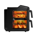 TESLA AirCook DualZone Q680 XXL - multifunkční duální digitální horkovzdušná fritéza