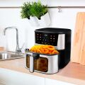 TESLA AirCook Q60 XXL Pro - multifunkční digitální horkovzdušná fritéza, s kosmetickou vadou