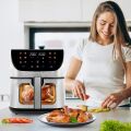 TESLA AirCook Q70 XXL WiFi Pro - multifunkční digitální horkovzdušná fritéza