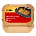 TESLA AirCook QB2075 - papírová forma pro horkovzdušnou fritézu 32 x 22 cm (50 ks)
