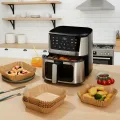 TESLA AirCook QB2055 - papírová forma pro horkovzdušnou fritézu 16 x 16 cm (100 ks)