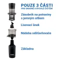 TESLA SlowJuicer SJ500 XL - nízkootáčkový šnekový odšťavňovač, rozbaleno
