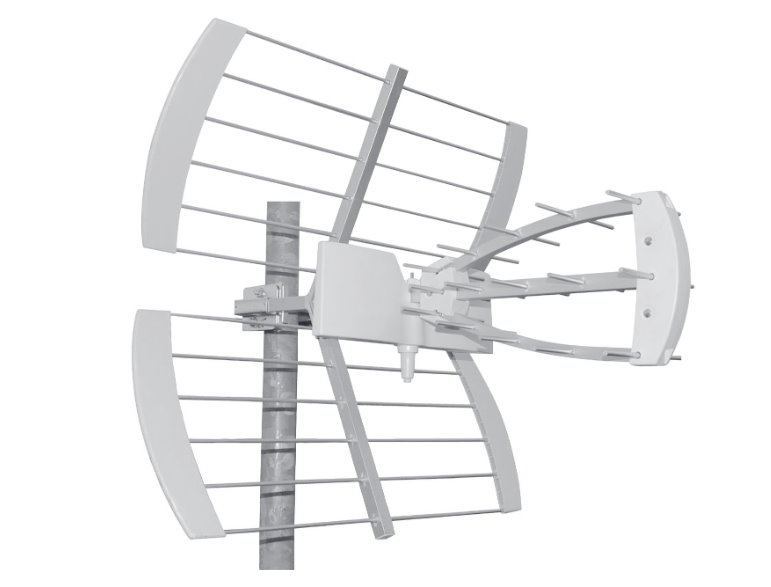 TESLA TE‒344 - venkovní anténa pro DVB‒T2 signál, 470‒790 MHz, 13 dBi