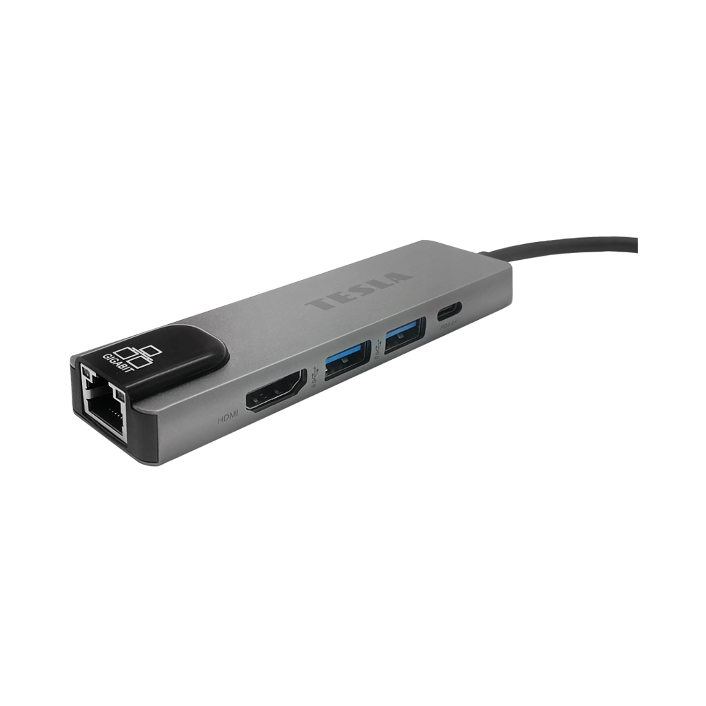 Levně TESLA Device MP80 - multifunkční USB hub 5v1