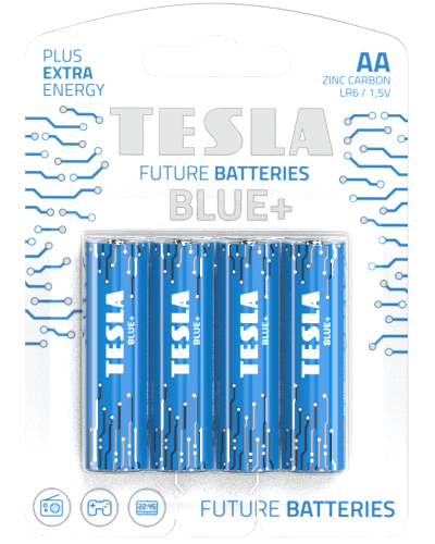 Levně TESLA BLUE+ AA - baterie LR06, jednorázová, 4ks
