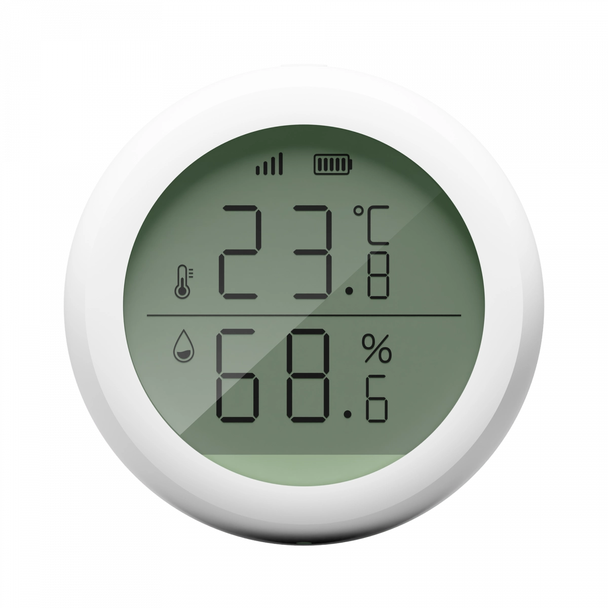Levně TESLA Smart Sensor Temperature and Humidity Display - chytrý senzor pro měření teploty a vlhkosti s displejem
