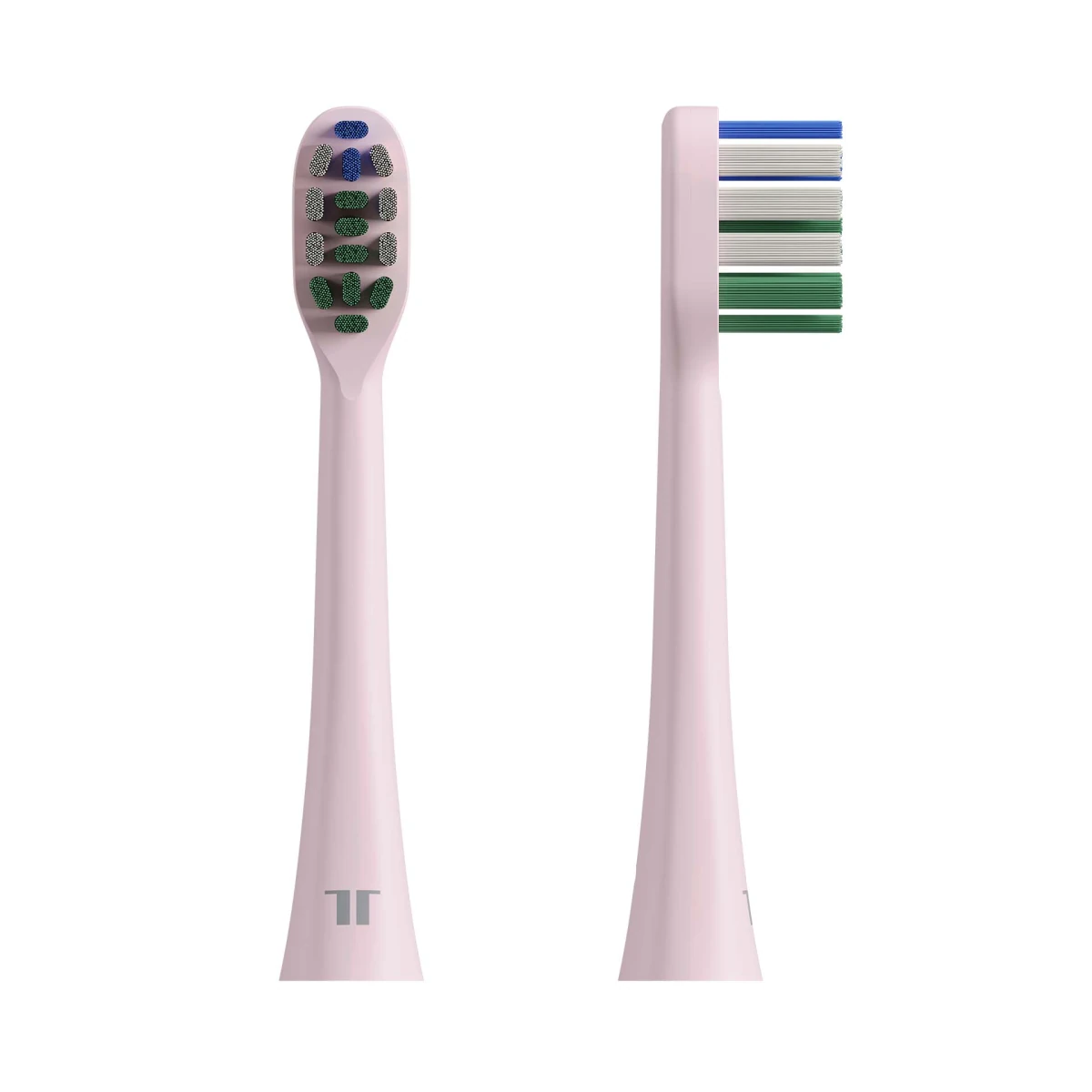 Levně TESLA Toothbrush TS400 Brush Heads Pink - 4x náhradní hlavice pro sonický zubní kartáček