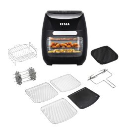 TESLA AirCook & Grill QG600 - multifunkční digitální horkovzdušná fritéza, s kosmetickou vadou