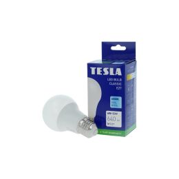 TESLA BL270665–1 - LED bulb žárovka E27, 6W, 640 lm, 6500K, studená bílá