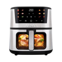 TESLA AirCook Q60 XXL Pro - multifunkční digitální horkovzdušná fritéza, rozbaleno