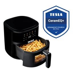 TESLA AirCook Q45 Pro - multifunkční digitální horkovzdušná fritéza, s kosmetickou vadou