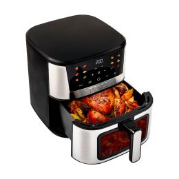 TESLA AirCook Q60 XXL Pro - multifunkční digitální horkovzdušná fritéza, s kosmetickou vadou