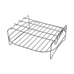 TESLA AirCook QB256 - dvouvrstvý nerezový rošt na špízy/ražniči (4 grilovací jehly)